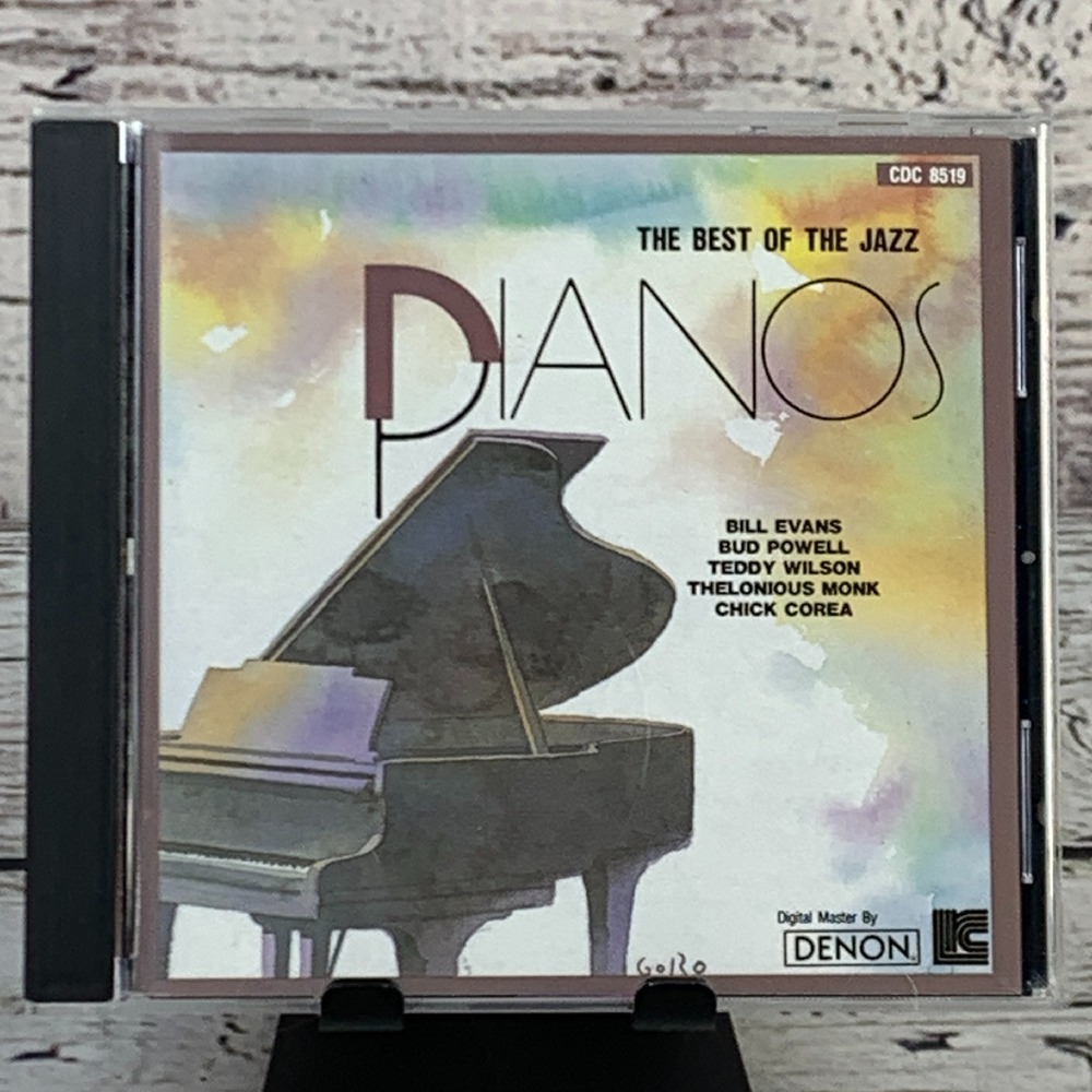 The Best of Jazz‎ Pianos [1988 CD] Bill Evans Bud Powell Thelonious Monk